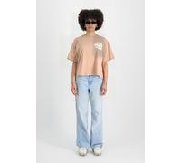 Alpha Industries Logo T Dusty Coral Talla: XS | Camisetas de Seda Outlet | Mujer | Naranja