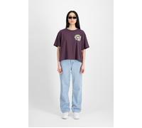 Alpha Industries Logo T Plum Talla: L | Camisetas de Seda Outlet | Mujer | Magenta