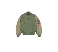Alpha Industries MA-1 Camo Back Embroidery Chaquetas bomber Talla 2XL - Verde oliva