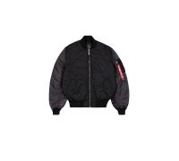Alpha Industries MA-1 Camo Back Embroidery Chaquetas bomber Talla L - Negro