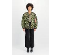 Alpha Industries Ma-1 Core Camo Olive Leo Camo Talla: XS/S | Bombers Outlet | Mujer | Verde