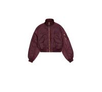 Alpha Industries MA-1 Cropped Chaquetas bomber Talla M - Rojo