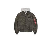 Alpha Industries MA-1 D-Tec Hood Chaquetas bomber Talla 2XL - Gris