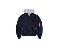 Alpha Industries MA-1 D-Tec Hood Chaquetas bomber Talla 3XL - Azul