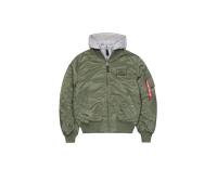 Alpha Industries MA-1 D-Tec Hood Chaquetas bomber Talla S - Verde oliva