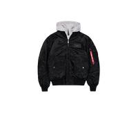 Alpha Industries MA-1 D-Tec Hood Slim Chaquetas bomber Talla S - Negro