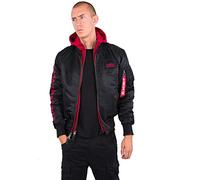 ALPHA INDUSTRIES MA-1 D-Tec SE Chaqueta Black/Red