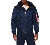ALPHA INDUSTRIES MA-1 ed Chaqueta, Azul (Rep.Blue-07), XXL para Hombre