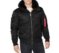 ALPHA INDUSTRIES 158104-3-S Chaqueta bomber, Hombre, Negro (Black 3), Small (Tamaño del fabricante: S)