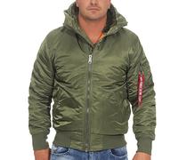 Cazadora con capucha Alpha Industries MA-1 3XL