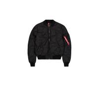 Alpha Industries MA-1 Embroidery Logo Puffer Chaquetas Talla L - Negro