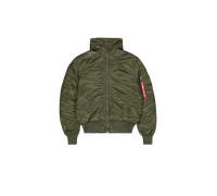Alpha Industries MA-1 Hooded Chaquetas bomber Talla M - Verde oscuro