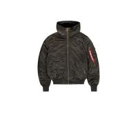Alpha Industries MA-1 Hooded Chaquetas bomber Talla S - Verde oscuro