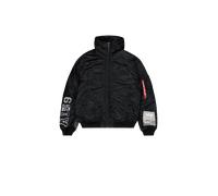 Alpha Industries MA-1 Hooded Studio Chaquetas de invierno Talla 2XL - Negro