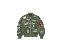 Alpha Industries MA-1 Peace Chaquetas bomber Talla 3XL - Verde oliva