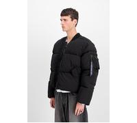 Alpha Industries Ma-1 Puffer Uv Black Talla: XXL | Chaquetas de Invierno Outlet | Hombre | Negro