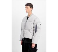 Alpha Industries Ma-1 Puffer Uv Pastel Grey Talla: 2XL | Chaquetas de Invierno Outlet | Hombre | Gris