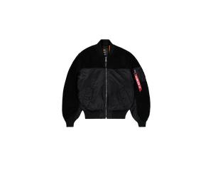 Alpha Industries MA-1 Teddy Chaquetas bomber Talla 2XL - Negro