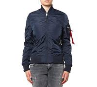 Alpha Industries MA-1 TT Chaqueta, Mujer, Azul (Rep.Blue - 07), L