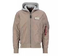 ALPHA INDUSTRIES MA-1 TT Hood 679-vintage sand talla M