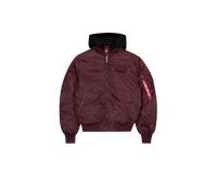 Alpha Industries MA-1 TT Hood Cold Weather Chaquetas bomber Talla 2XL - Rojo