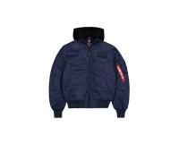Alpha Industries MA-1 TT Hood Cold Weather Chaquetas bomber Talla 3XL - Azul oscuro
