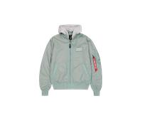 Alpha Industries MA-1 TT Hood Light Chaquetas bomber Talla M - Azul