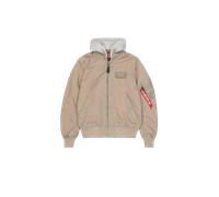 Alpha Industries MA-1 TT Hood Light Slim Chaquetas bomber Talla M - Beige