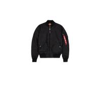 ALPHA INDUSTRIES Chaqueta de entretiempo rojo fuego / negro M rojo fuego / negro