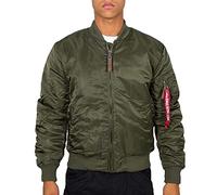 ALPHA INDUSTRIES MA-1 VF 59 Chaqueta Bomber, Verde (Dark Green-257), S para Hombre