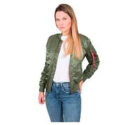 ALPHA INDUSTRIES MA-1 VF 59 Chaqueta Bomber, Verde (Sage Green-01), XL para Mujer