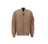 Alpha Industries MA-1 VF 59 Long Chaquetas bomber Talla 2XL - Gris topo