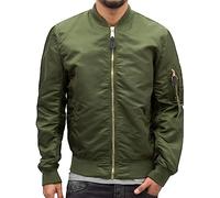 ALPHA INDUSTRIES MA-1 VF LW Chaqueta, Verde (Dark Green-257), S para Hombre