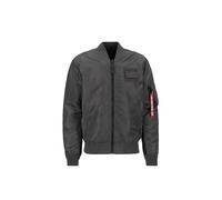 Alpha Industries Men Bomber Jacket MA-1 TT Custom, Größe:S, Farbe:greyblack