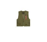 Alpha Industries Mesh Utility Vest Chalecos Talla S - Verde