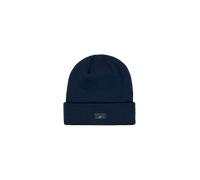 Alpha Industries Metal Label Beanie Sombreros Talla onesize - Azul oscuro