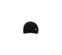 Alpha Industries Metal Label Gorra béisbol, Black/Shiny Gold, Talla única Unisex Adulto