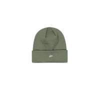 Alpha Industries Metal Logo Beanie Sombreros Talla onesize - Verde oliva