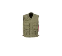 Alpha Industries Military Vest Chalecos Talla L - Verde oliva