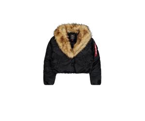 Alpha Industries MOD Fur Chaquetas bomber Talla XS - Negro