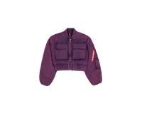 Alpha Industries Multipocket Flight Jacket Chaquetas bomber Talla S - Ciruela