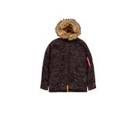 Alpha Industries N-3B VF 59 Chaquetas de invierno Talla S - Marrón oscuro