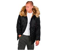 ALPHA INDUSTRIES Chaqueta de invierno 'N3B VF 59' negro XXL negro