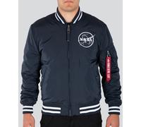 Alpha Industries NASA College TT Chaqueta, tamaño S para Hombres