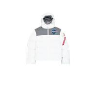 Alpha Industries NASA Holographic Print Chaquetas Talla 2XL - Blanco