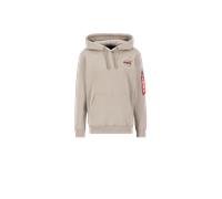 Alpha Industries NASA Orbit Hoodie Sudaderas con capucha Talla L - Beige