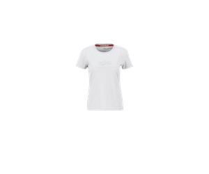 Alpha Industries New Basic Big Logo Glitter T-Shirt Camisetas Talla XS - Gris
