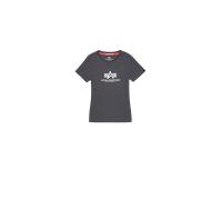 Alpha Industries New Basic Big Logo T-Shirt Camisetas Talla M - Gris