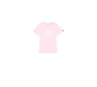 Alpha Industries New Basic Big Logo T-Shirt Camisetas Talla S - Rosa pastel