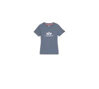 Alpha Industries New Basic Big Logo T-Shirt Camisetas Talla XL - Azul